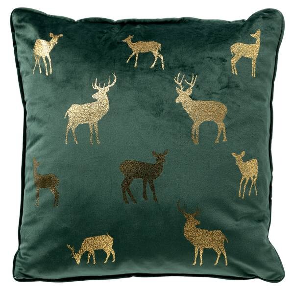 

Декоративная подушка Dutch Decor Deer, 45x15x45 см, зеленый