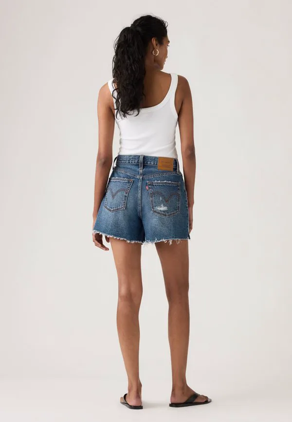 Джинсовые шорты с застежкой-молнией и ребристым силуэтом Levi'S, Like It Love It — фото 3