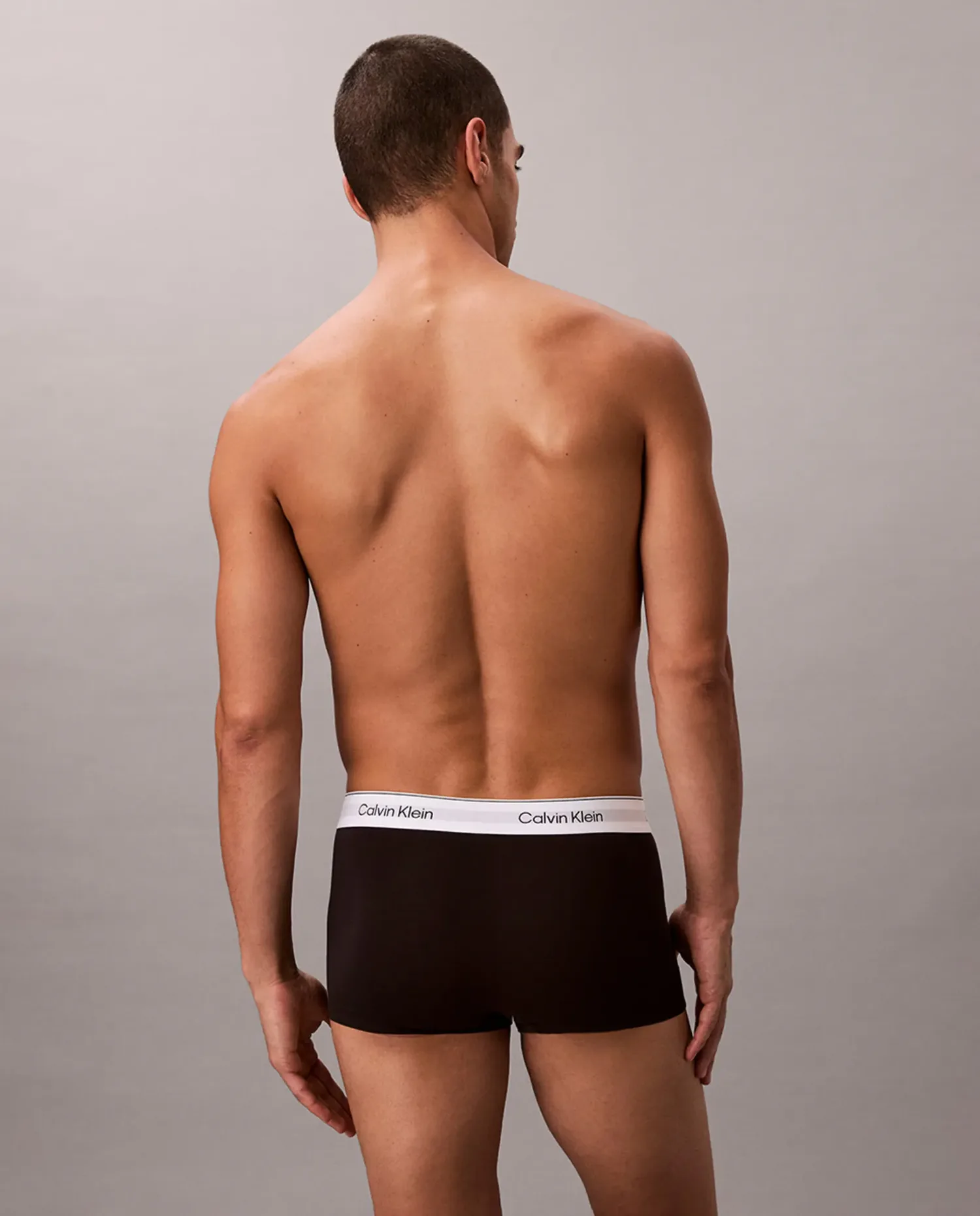 Набор из 3 боксеров с низкой посадкой - Icon Cotton Stretch Calvin Klein, мультиколор — фото 2