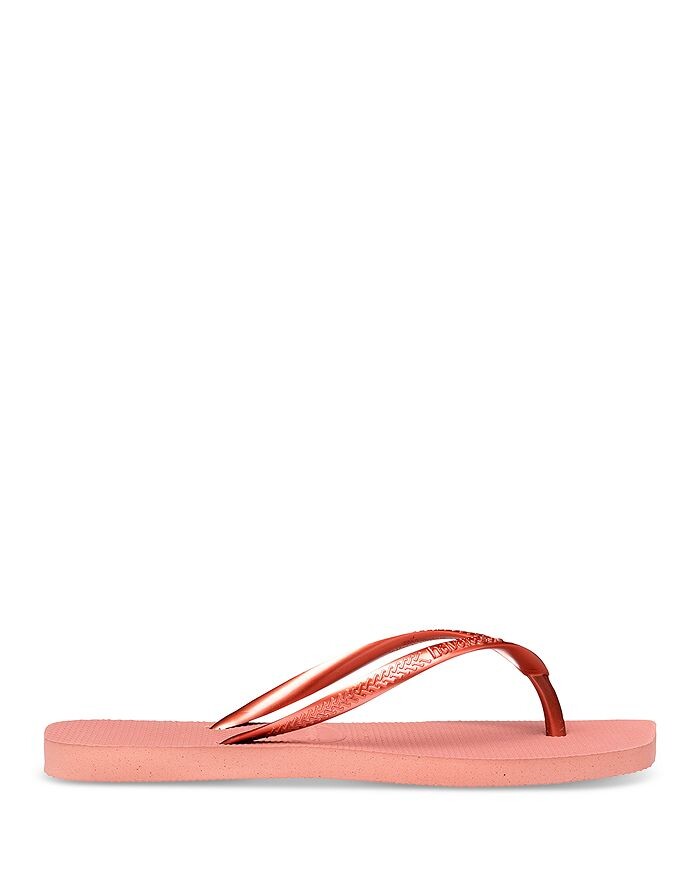 Женские узкие шлепанцы с квадратным носком без застежек havaianas — фото 3
