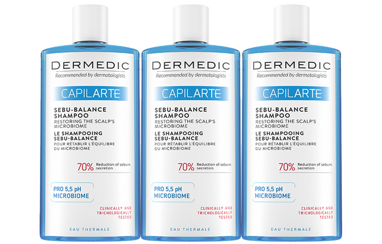 Шампунь для удаления жира и восстановления 300ml DERMEDIC — фото 3