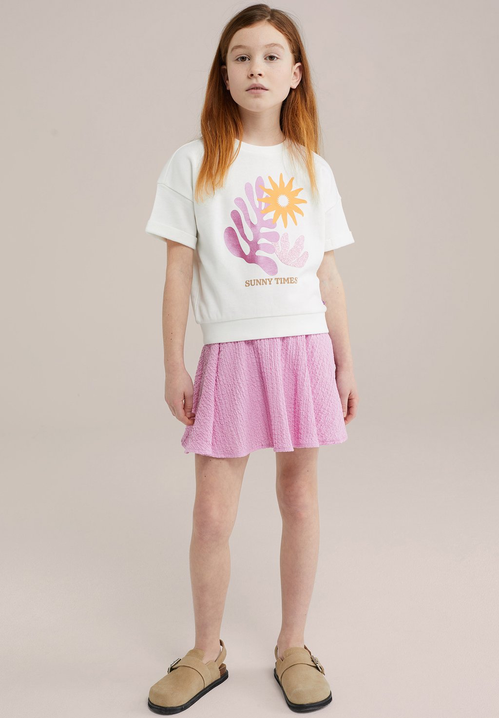 

Мини-юбка Shorts WE Fashion, фуксия
