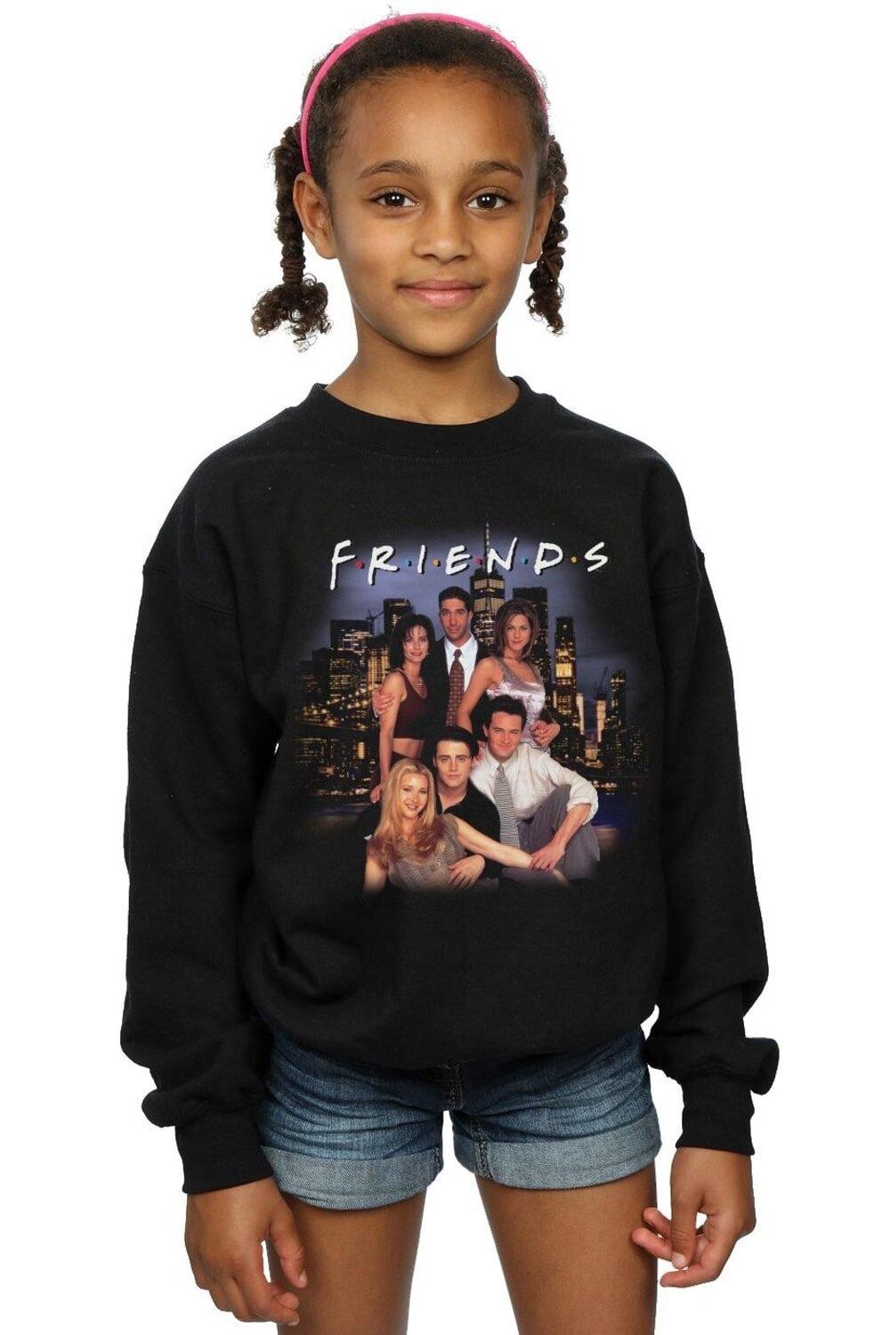 

Толстовка с групповым фото Homage Friends, черный