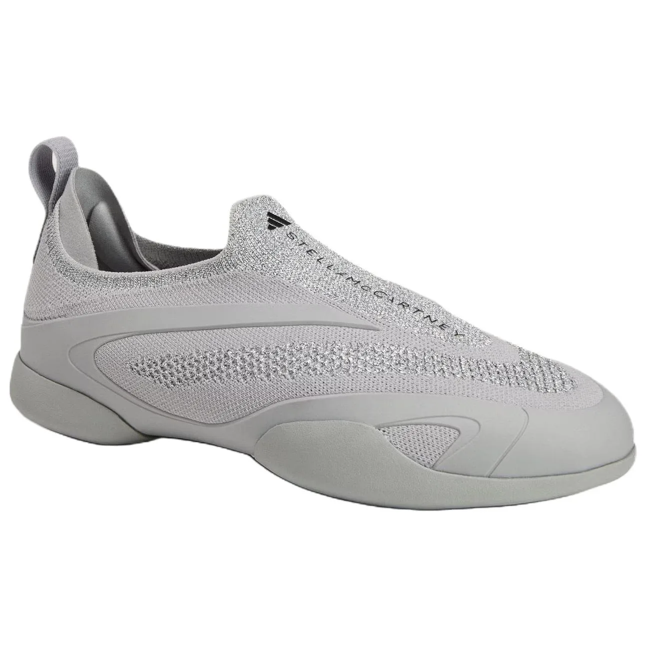 Adidas Кроссовки для тхэквондо из ткани, комфортные, унисекс, цвет асфальтовый серый — фото 4