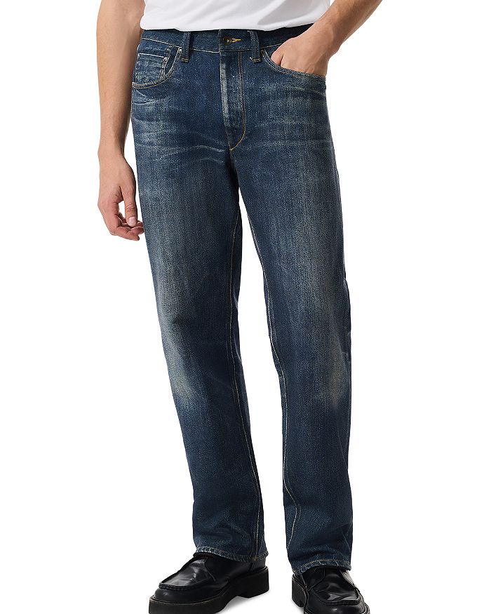 

Fit 4 Miramar свободный крой махровые спортивные брюки джинсы rag & bone, синий