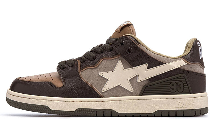 Bape SK8 Sta бежевый A Bathing Ape