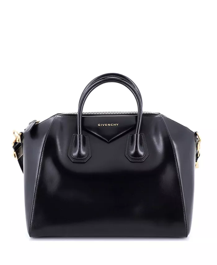 

Средняя сумка Antigona из глянцевой кожи Pre-Owned Givenchy, черный