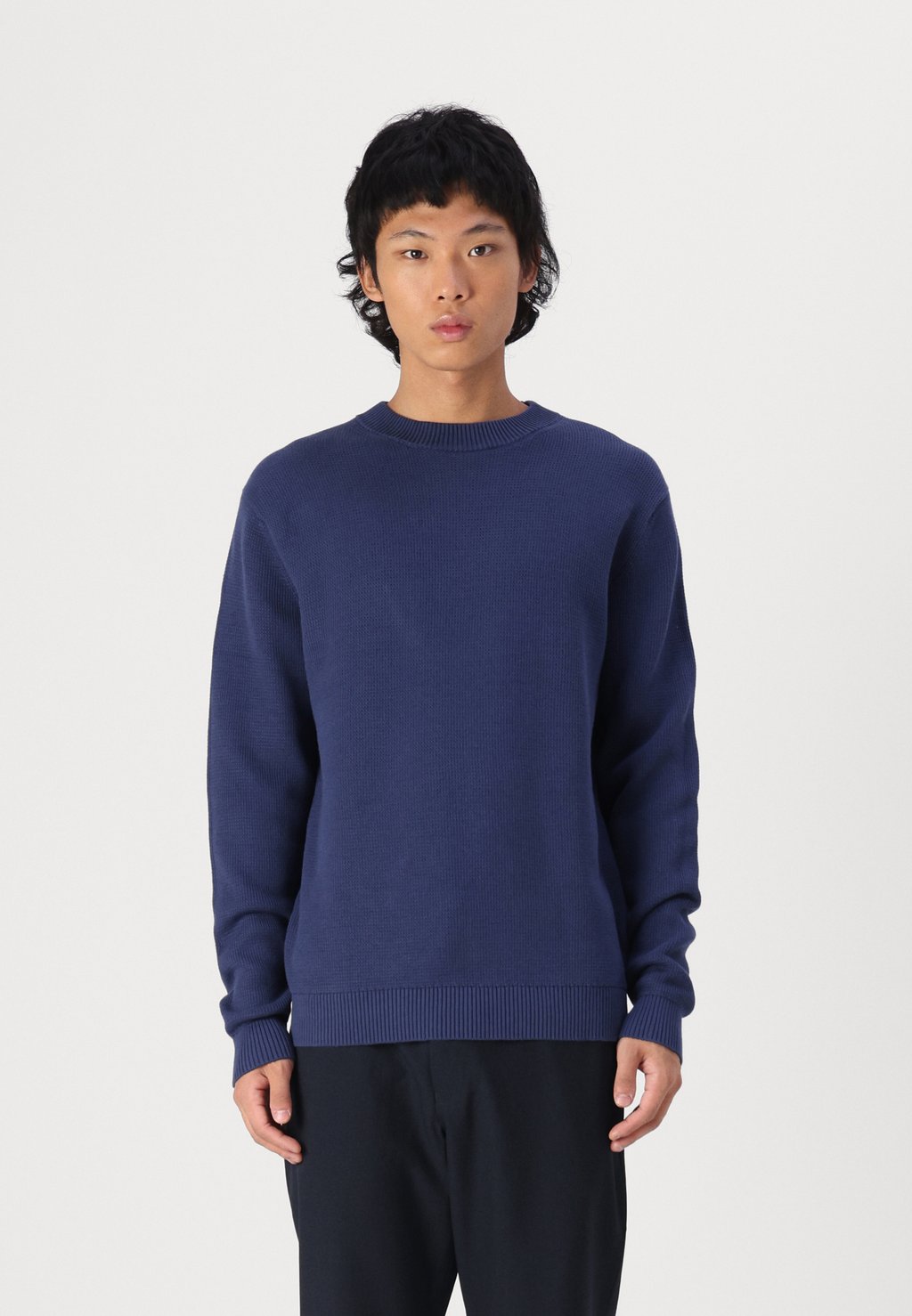 

Джемпер SLHDANE STRUCTURE CREW NECK Selected Homme, синий