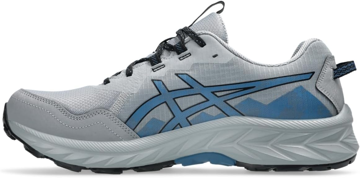 Мужские беговые кроссовки ASICS Gel-Venture 10, Gravel/Winter Sea — фото 4