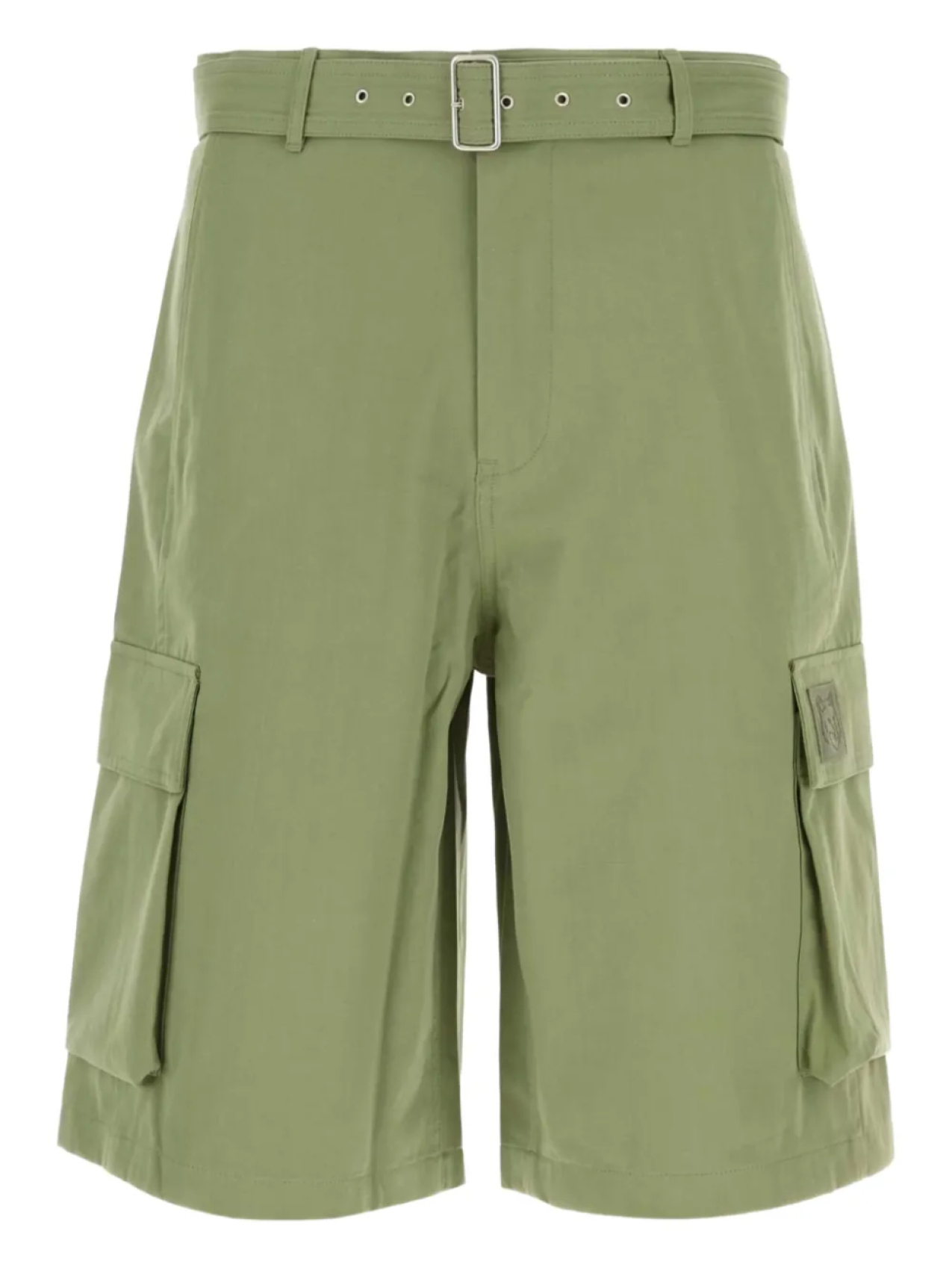 

Хлопковые шорты Maison Kitsuné, зеленый