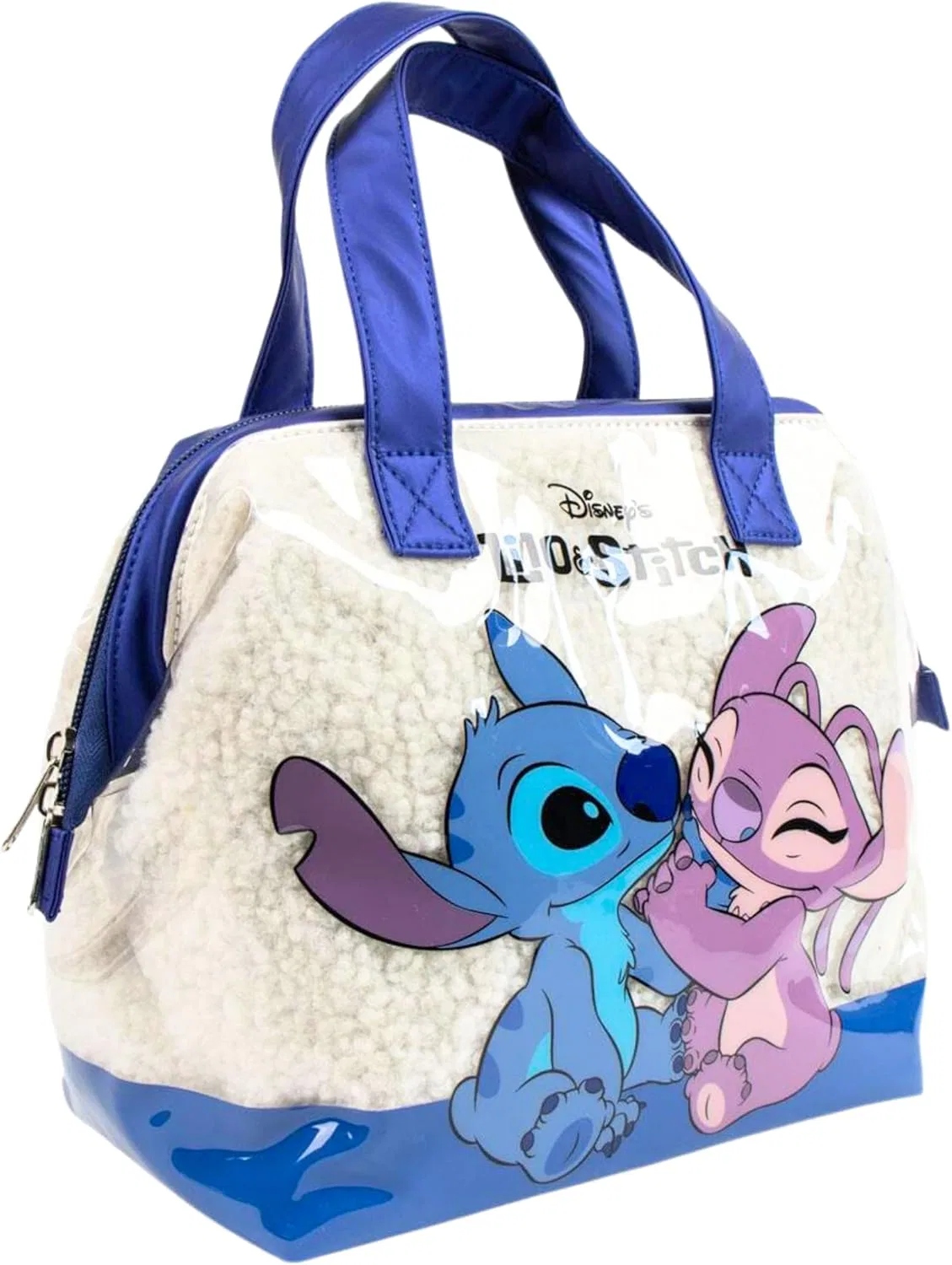 Плюшевая косметичка Disney с дизайном Стича и Ангела Disney