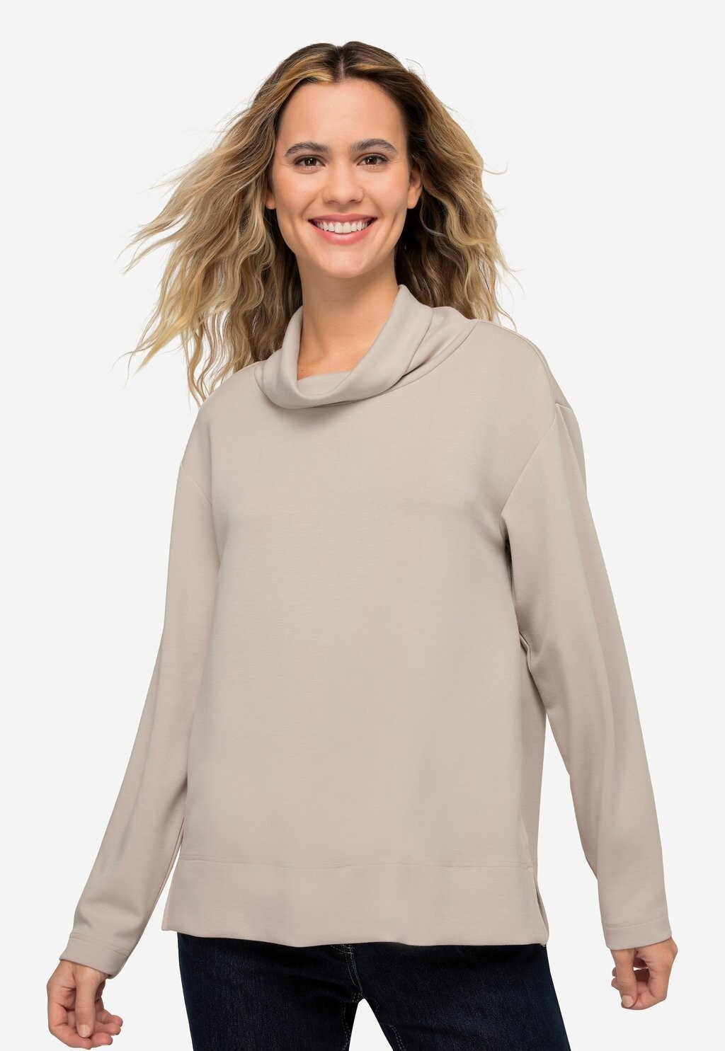 

Толстовка ROLLKRAGEN LANGARM LAURASØN, цвет gris beige