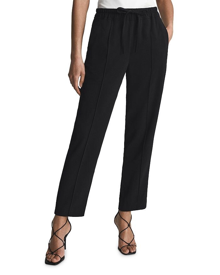 

Брюки зауженного кроя REISS Petite Hailey, черный