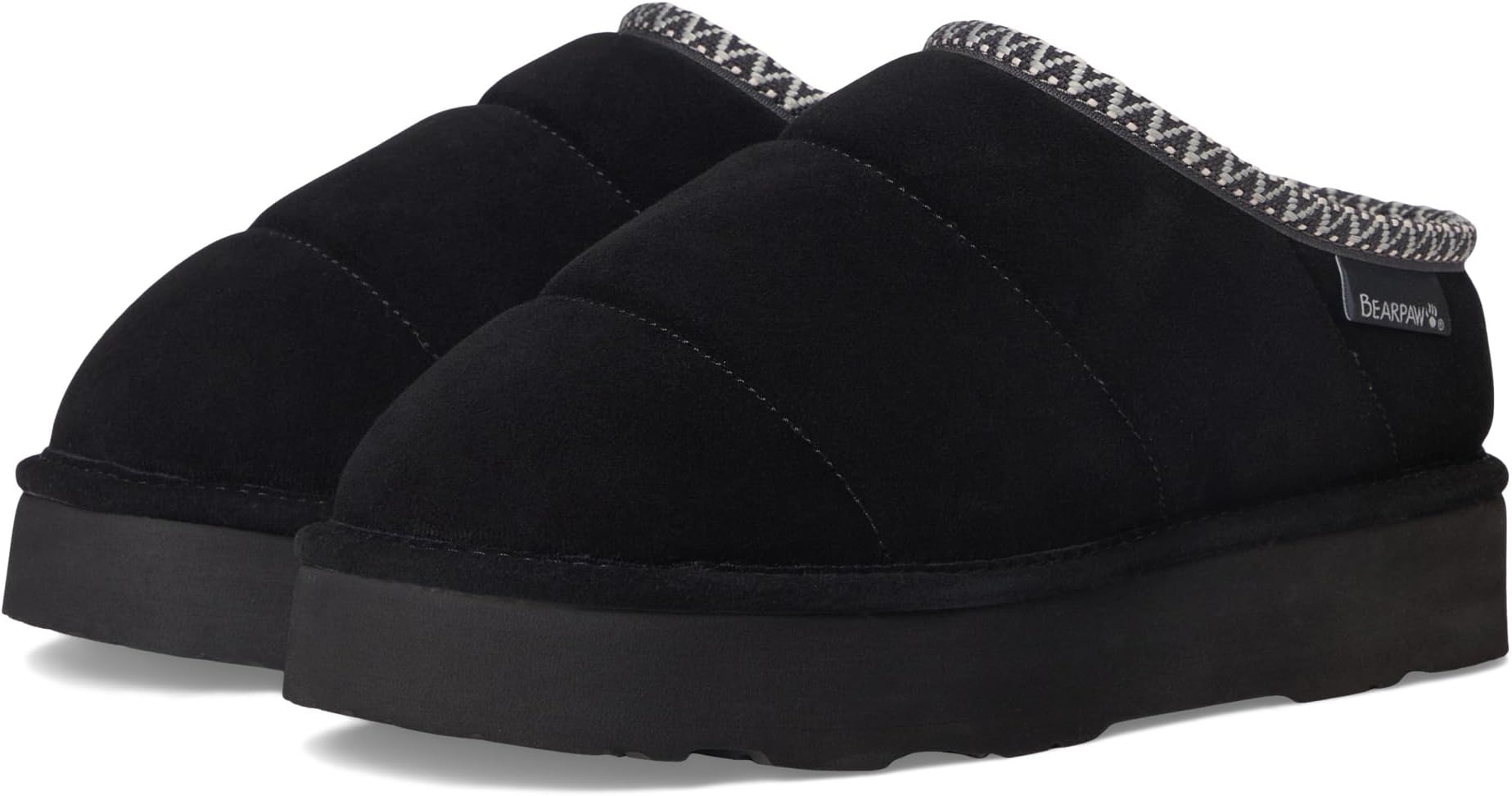 Тапочки Bearpaw Women's Quilted Martis, Black II