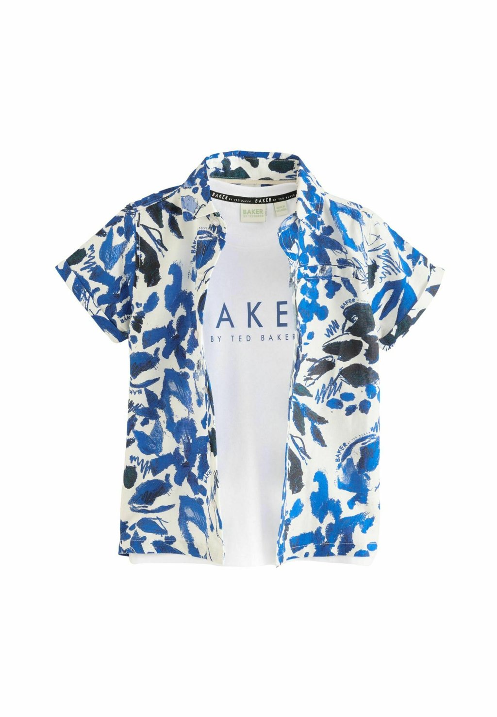 

Футболка с принтом REGULAR FIT SET Baker by Ted Baker, синий