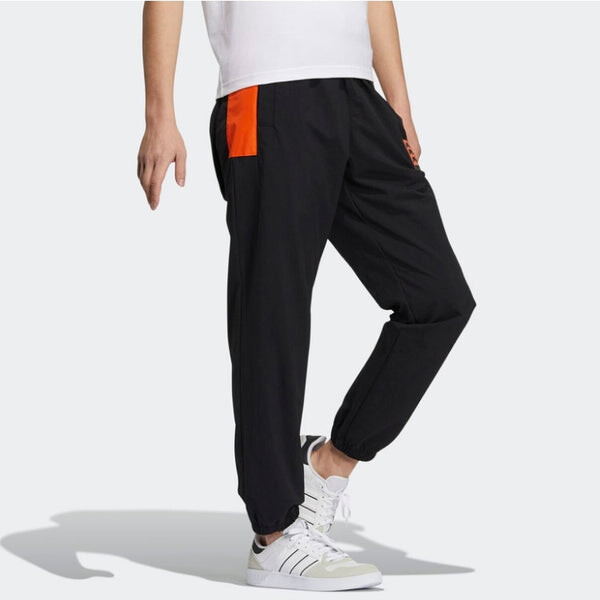 Спортивные штаны Men's adidas neo Logo Casual Sports Bundle Feet Long Pants/Trousers Black, черный — фото 3
