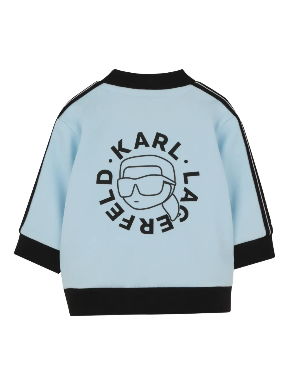 Спортивный костюм с логотипом Karl Lagerfeld Kids, синий — фото 4