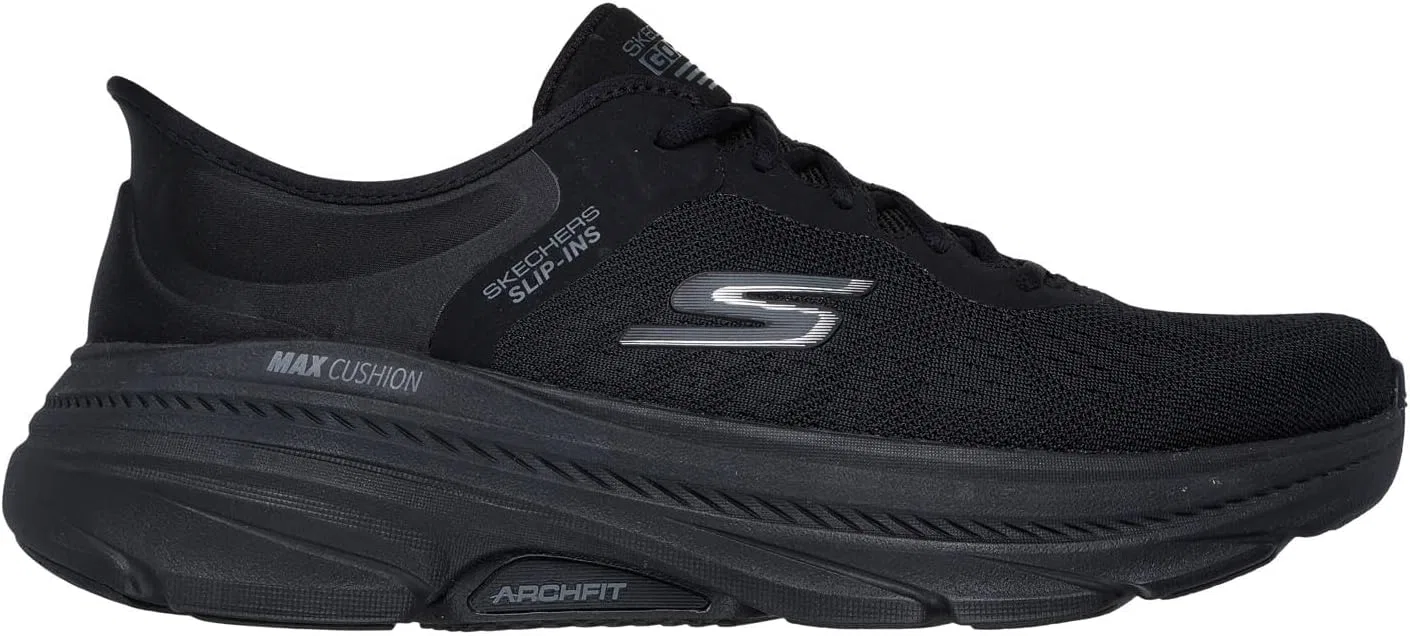 Кроссовки Skechers Men's Max Cushioning Arch Fit 2.0 Antilles, Black Textile Synthetic — фото 4