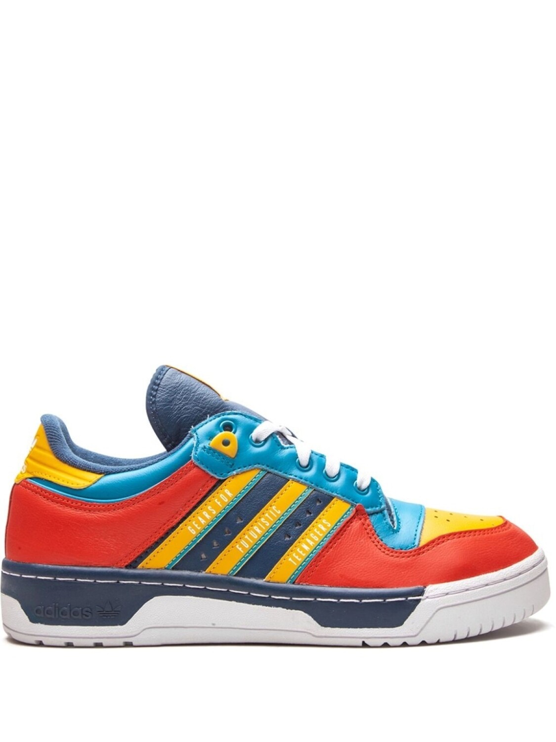 

Кроссовки Rivalry Low из коллаборации с Human Made Adidas, синий