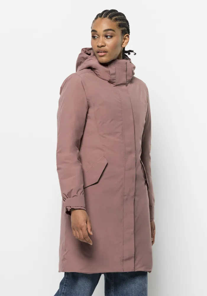

Пуховик Jack Wolfskin "COLD BAY COAT W", розовый