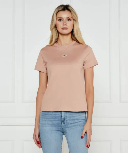 

Футболка Regular fit Calvin Klein Jeans, оранжевый