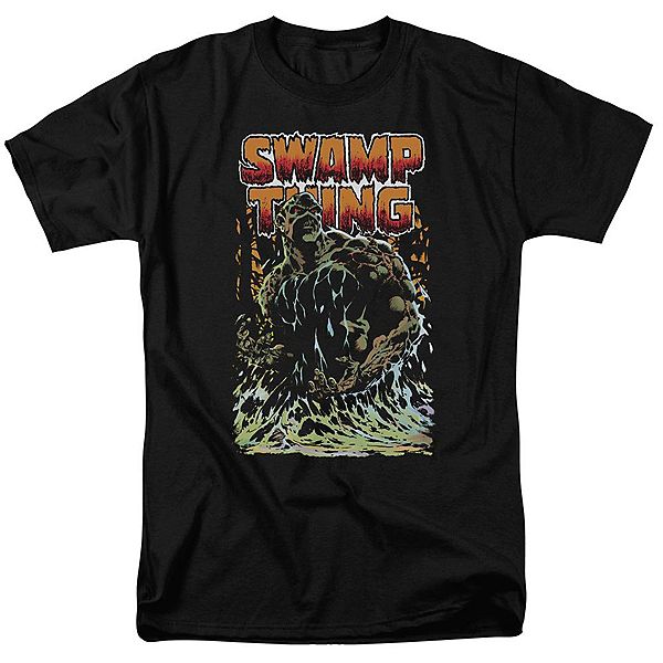 

Футболка с коротким рукавом Justice League of America Swamp Thing Licensed Character