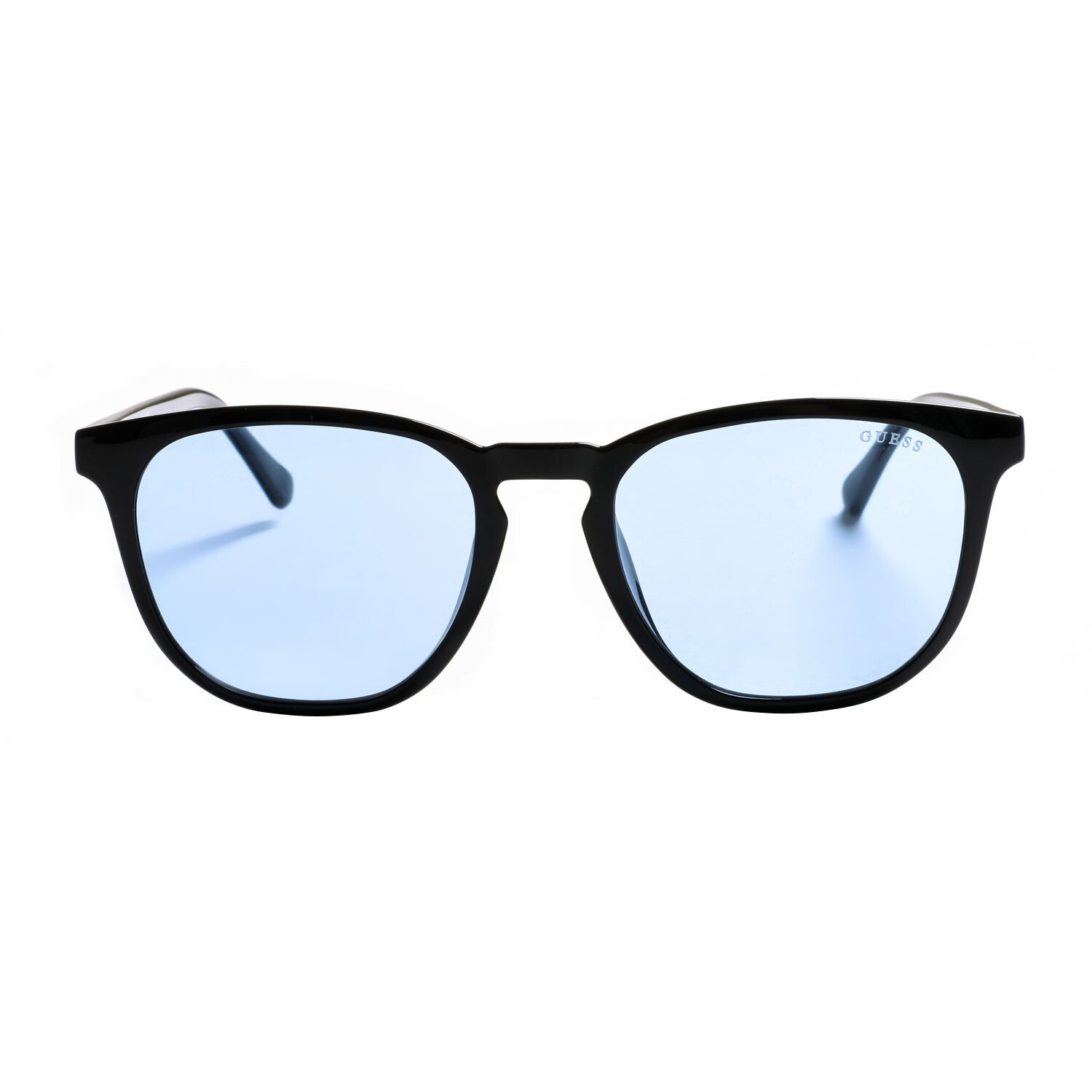 

Солнцезащитные очки из ацетата круглой формы gu00061 Guess, черный