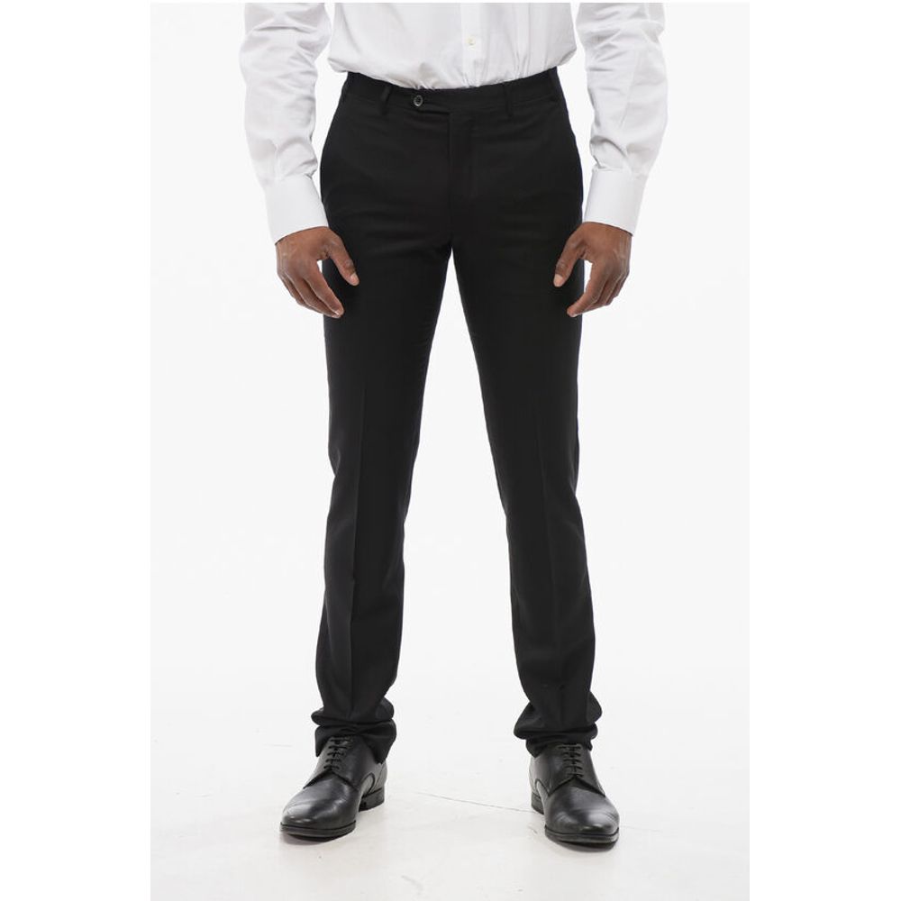 

Шерстяные брюки ACADEMY Corneliani, Black