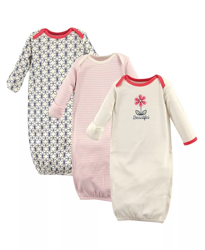 

Платья из натурального хлопка для девочек Touched by Nature, розовый