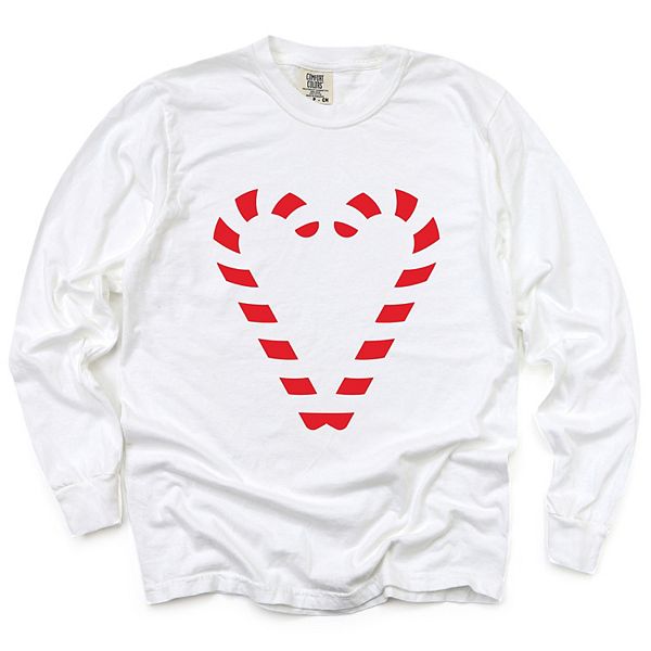 

Candy cane heart - женская длинная футболка с эффектом окрашивания Simply Sage Market, White, Белый, Candy cane heart - женская длинная футболка с эффектом окрашивания Simply Sage Market, White