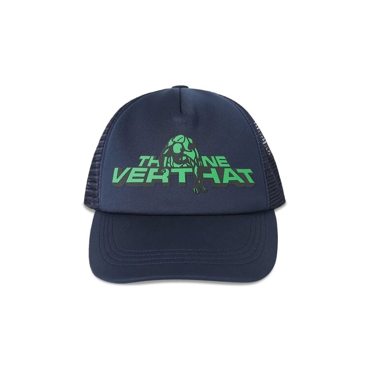 

Бейсболка thisisneverthat First Man Title Mesh Trucker Cap, синий