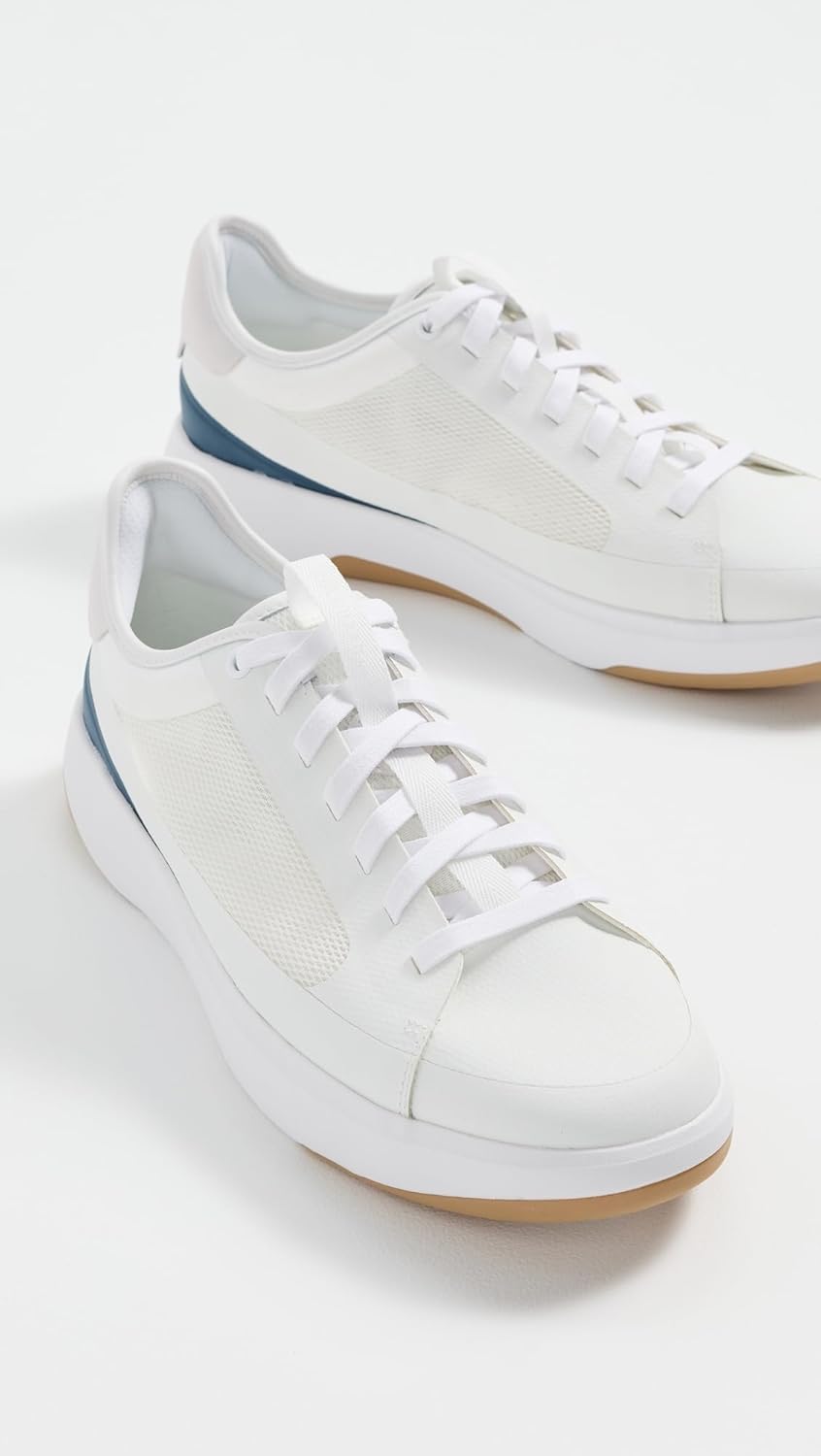 Мужские кроссовки Cole Haan GrandPro All Day Court, Optic White/China Blue/Natural Gum — фото 4