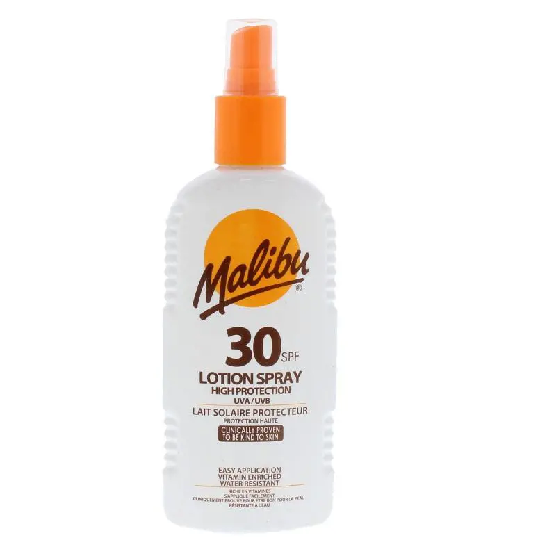 

Крем для тела Lotion Spray Spf30 Malibu, 200 мл