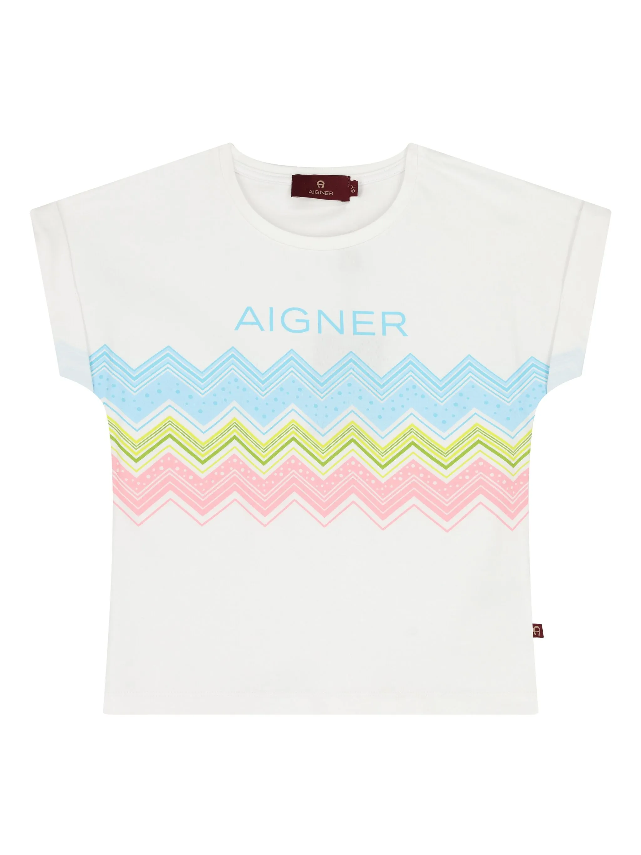 

Футболка с логотипом Aigner Kids, белый