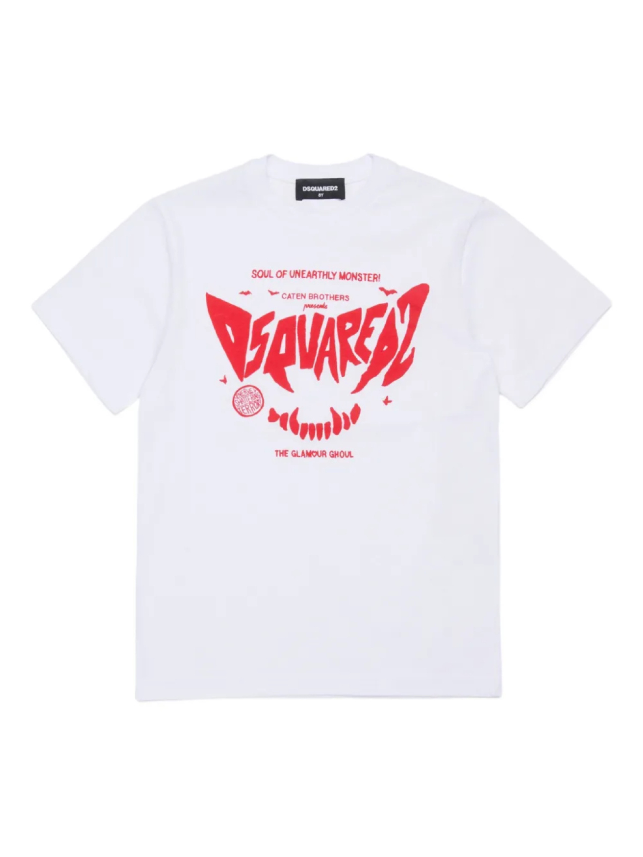 

DSQUARED2 KIDS футболка с логотипом, белый