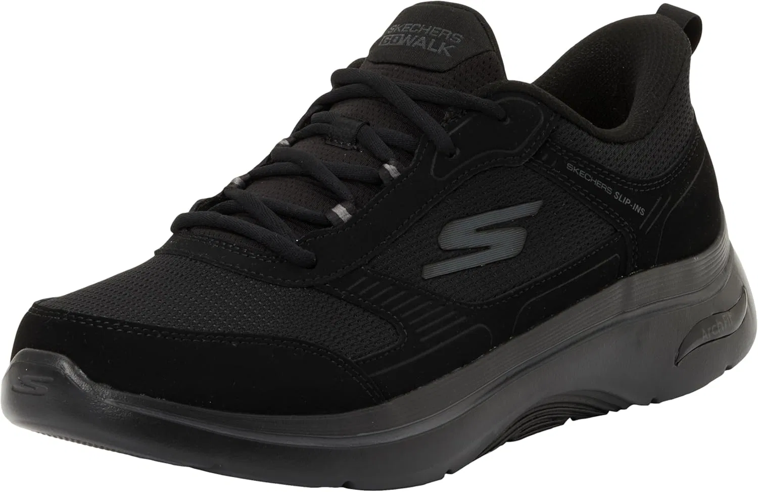 Мужские кроссовки Skechers Go Walk Arch Fit 2.0 Seared, черный