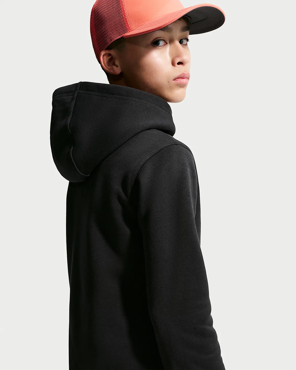 Детская толстовка Nike Cheer Pullover Hoodie, Black — фото 2