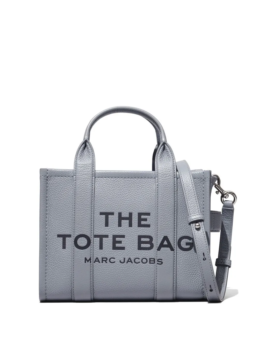 

Маленькая сумка The Leather Tote MARC JACOBS, серый