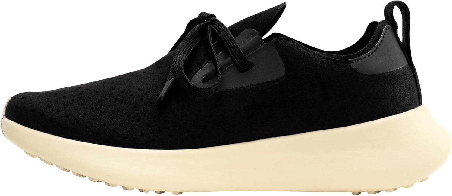 Кроссовки Native Shoes Apollo 10 Ultralight для взрослых, унисекс, черный/кремовый — фото 3