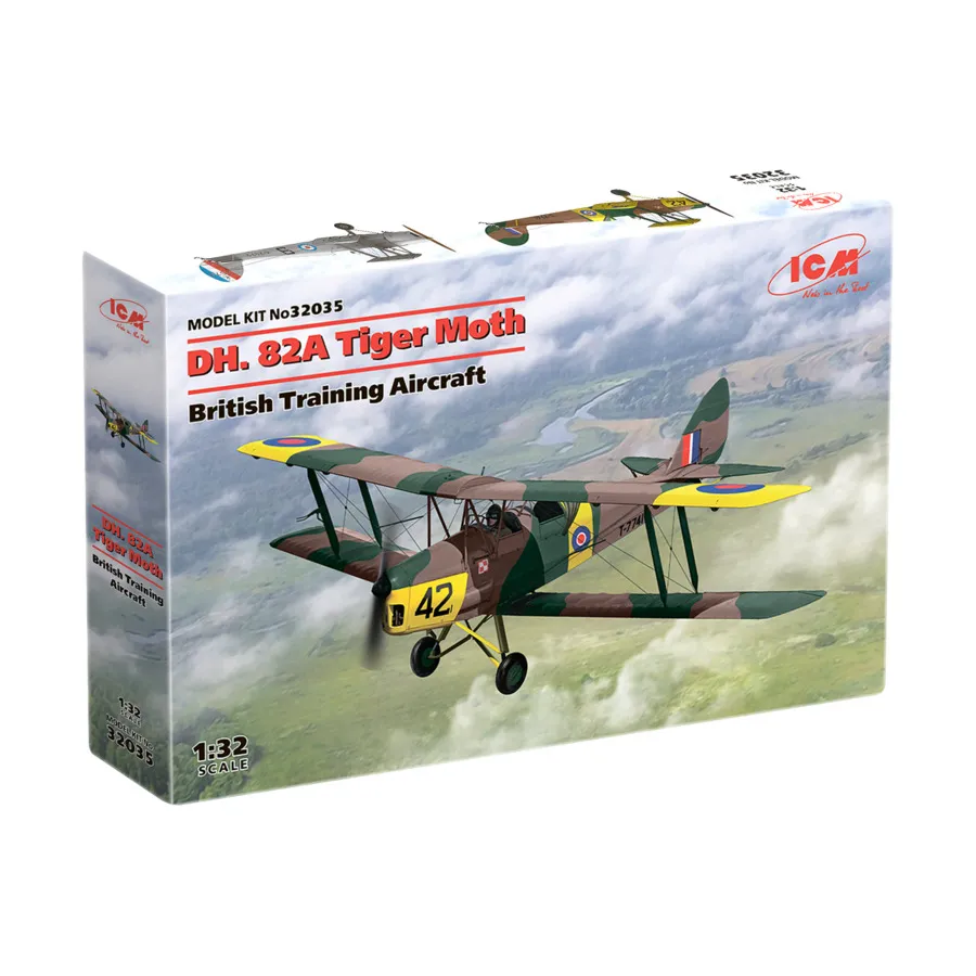 

ДХ. 82А Тигровый мотылек, Military Models 1/32 Scale (ICM)