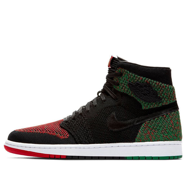 

Кроссовки 1 ретро высокие flyknit Air Jordan, черный