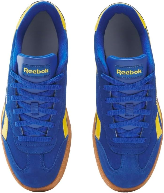 Кроссовки Reebok Unisex-Adult Smash Edge Suede, Optimum Blue/Golden Haze/Gum — фото 2