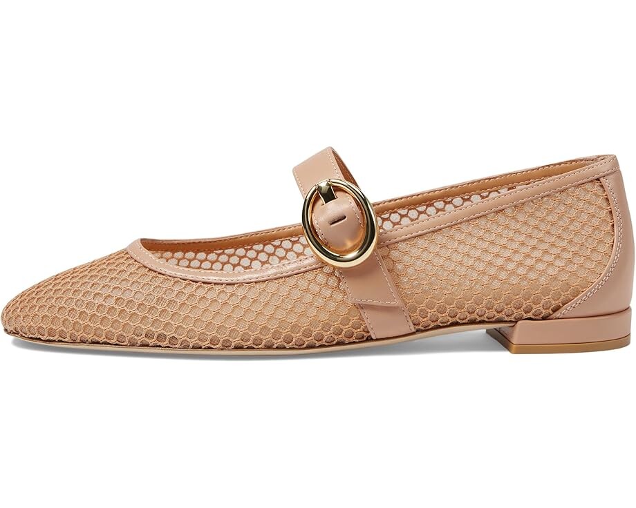 Туфли на плоской подошве Stuart Weitzman Arabella Mary Jane, цвет Ginger — фото 4
