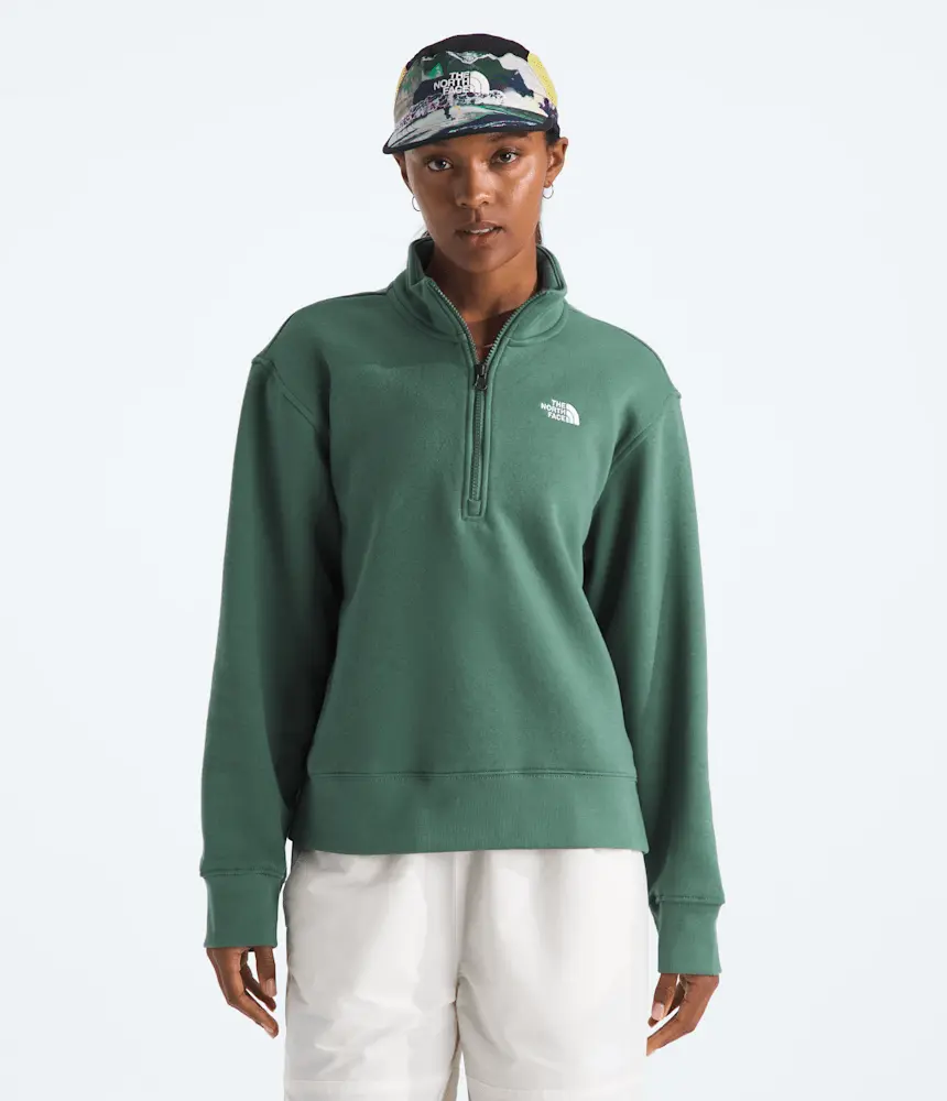 

Женская толстовка Evolution ¼-Zip The North Face, Duck Green