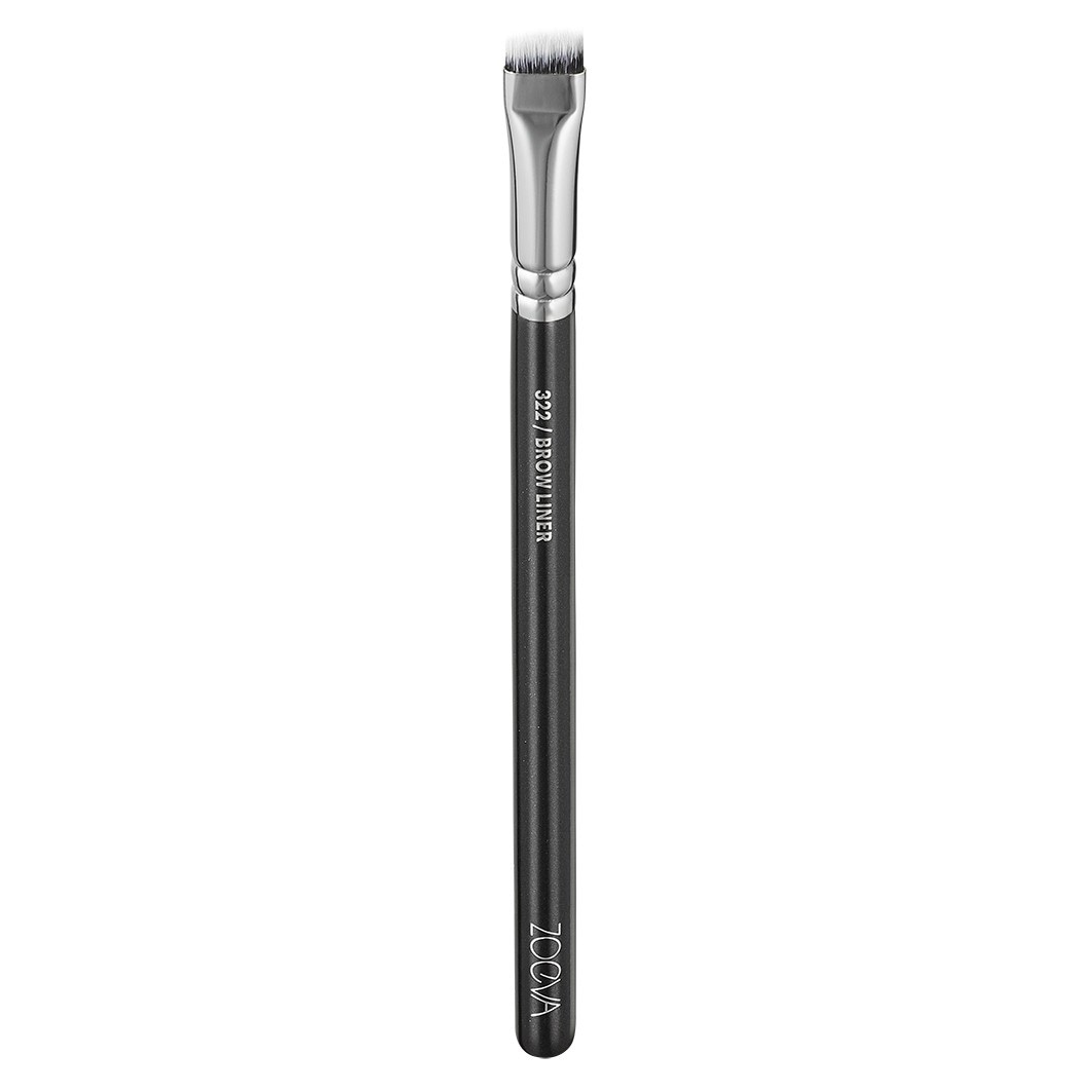 Кисть для лица brow liner brush nr.322 Zoeva, количество 1 шт. — фото 4