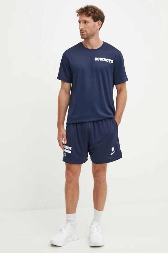 Тренировочная футболка New England Patriots Nike, темно-синий — фото 2