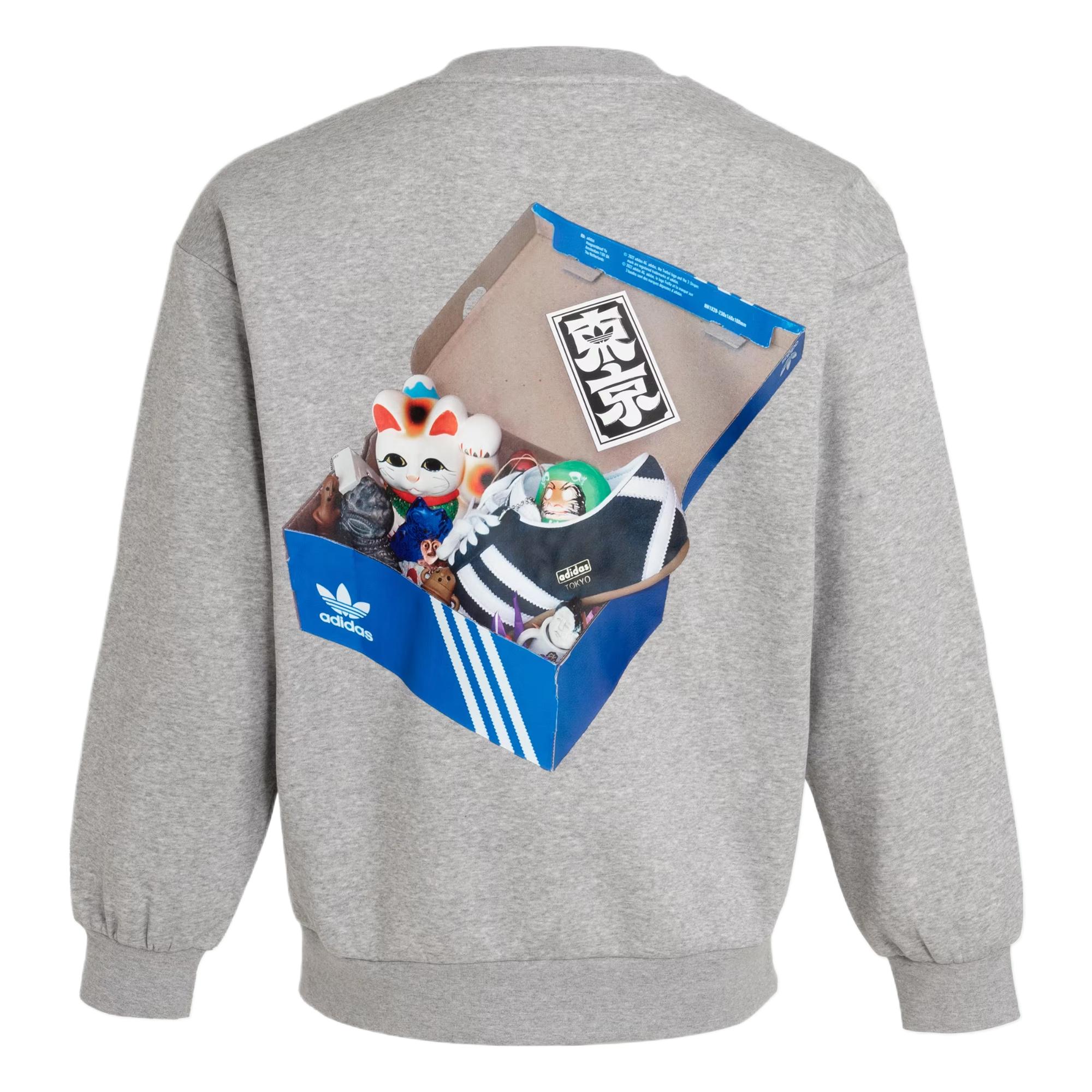 Толстовка Tokyo мужская gray Adidas Originals, серый — фото 3