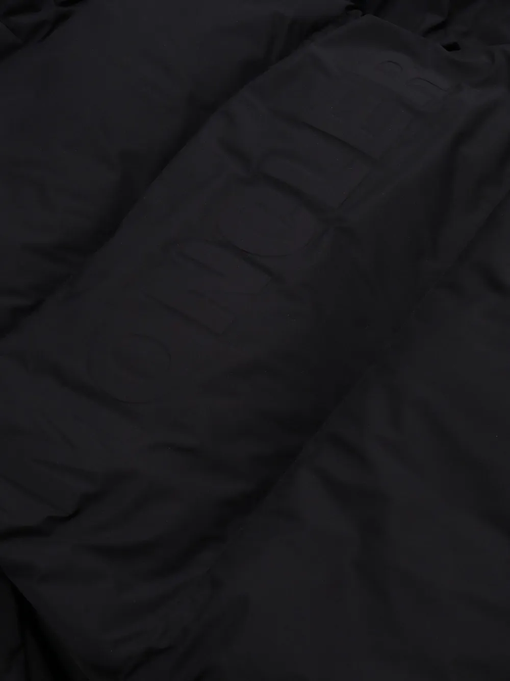 Утеплённая куртка с капюшоном Moncler Grenoble Kids, черный — фото 4