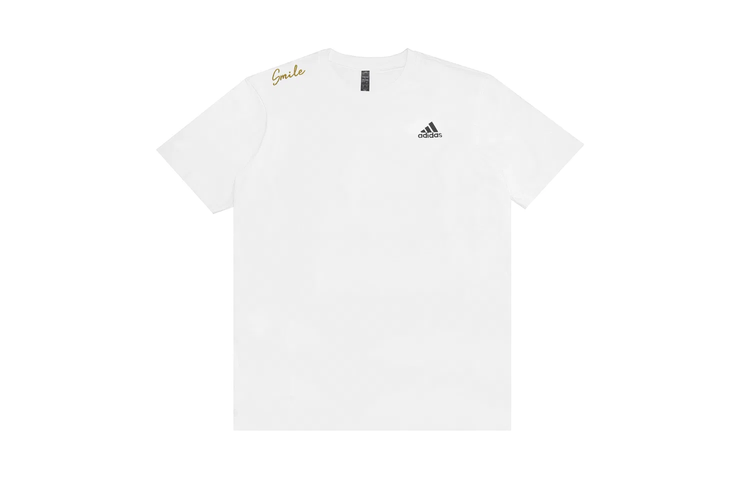 Футболка с логотипом Adidas MUST HAVES Star Gray Ruins Smile