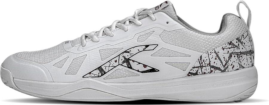 

Мужские кроссовки для дома HUNDRED Blade, белые/черные, размеры EU 45/UK 11/US 12, не оставляющие следов